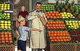 Existían los primeros comerciantes y tianguis.