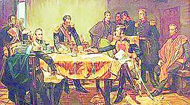 Timeline: Gobiernos que cimentaron a Bolivia (1825 - 1841)