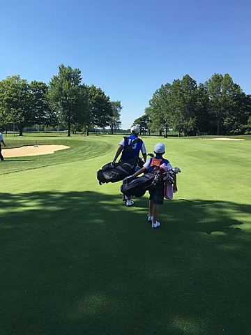 I started golfing in PGA junior league