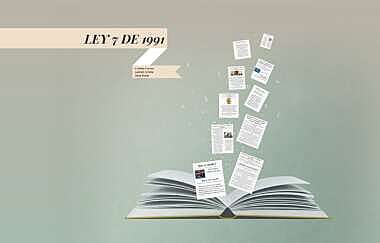 LEY 7 DE 1991