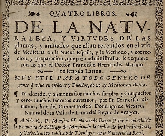 Francisco Hernández en la Herpetología