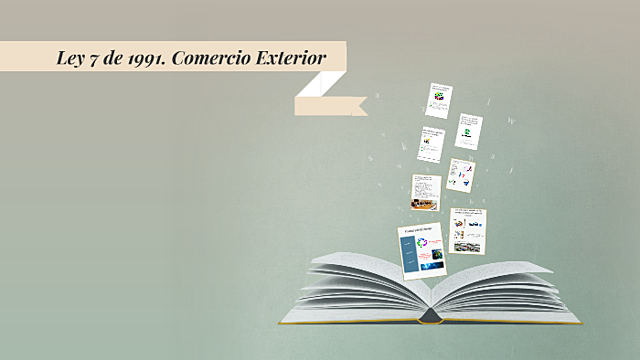 Los inicios se dan con la creación del ministerio del comercio del exterior