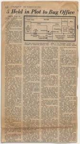 Five Men Break Into Watergate Building