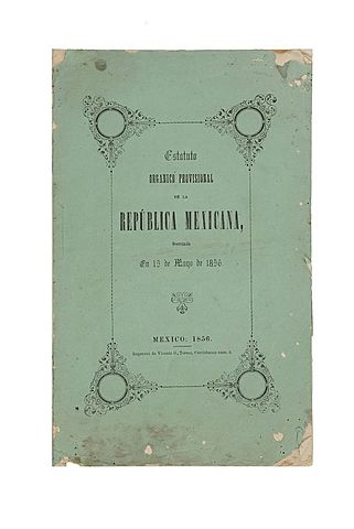 Estatuto Orgánico de Comonfort