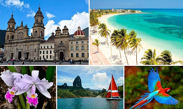 Incremento del turismo en Colombia.