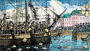The Boston Tea party
