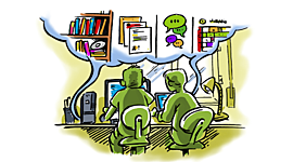 Timeline: Entornos Virtuales de aprendizaje