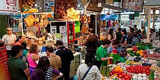 Compra de comida para fin de año