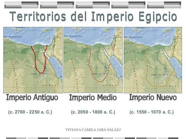 Ubicación Territorial Egipcia