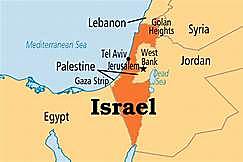 Ubicación Territorial Israel