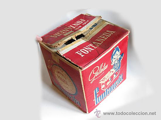 Se imprime en cajas de cartón