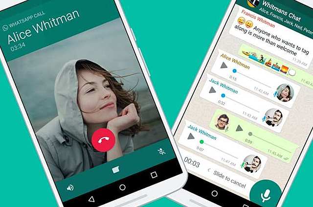 2015  WhatsApp lanza llamadas