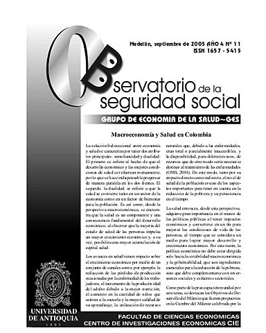 Seminario Macroeconomia y Salud