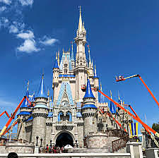 we went to disney world