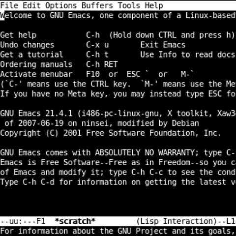 Editor de Textos EMACS