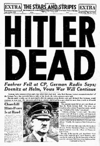 Hitler dies