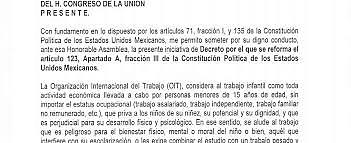 México /1962 se modifica la fracción 3 del artículo 123