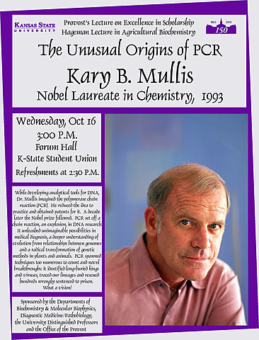 Kary Mullis. Invención de la PCR