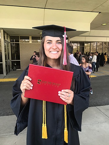 Graduate with my Associates Degree