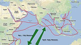 Timeline: Indian Ocean Trade Route