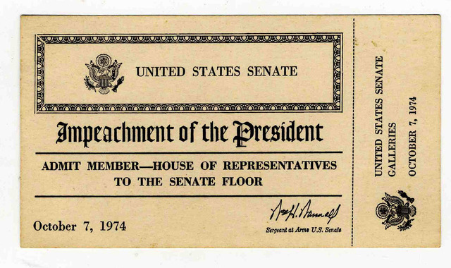 House Judiciary Commitee Draws Up Three articles of Impeachment