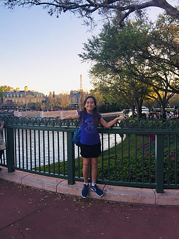 The first time I went to Disney World.