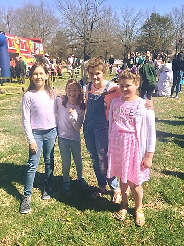 I met my best friends Emma and Sophie