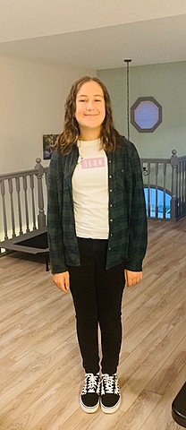 My first day of 7th grade