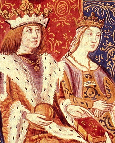 Isabella I y Ferdinand II se casaron