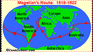 Ferdinand Magellan Sailed for Spain in 1519