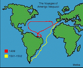 Amerigo Vespucci Sailed for Italy in 1502