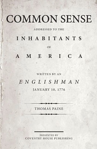 Thomas Paine publishes Common Sense