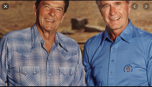 reagan and bush era