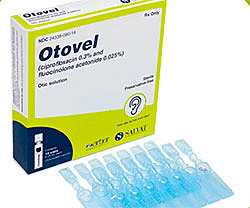 Aprobación de OTOVEL (ciprofloxacina y acetónido de fluocinolona) solución ótica en pacientes pediátricos