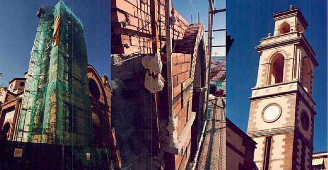 Terminación campanario Iglesia de Sant Pere en Grao Castellón