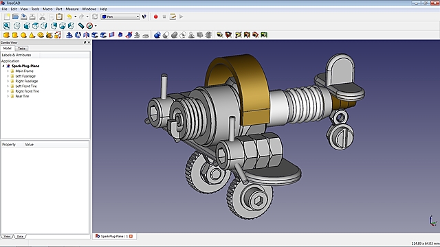Nacimiento de FreeCAD