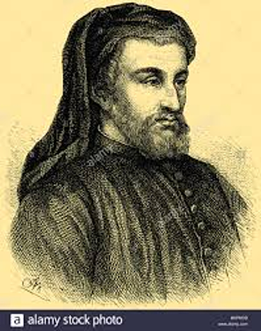 1367-1400 Geoffrey Chaucer at court