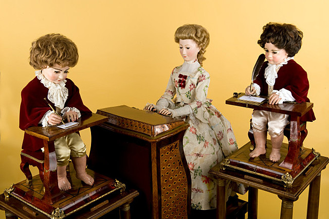 les trois automate de jaquet droz