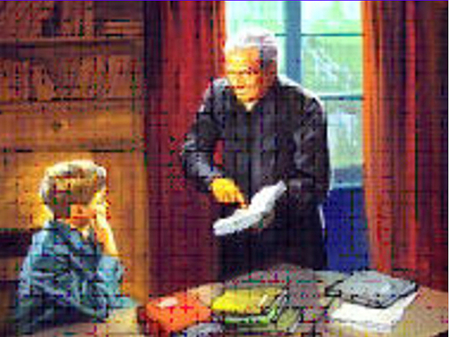 John’s first teacher