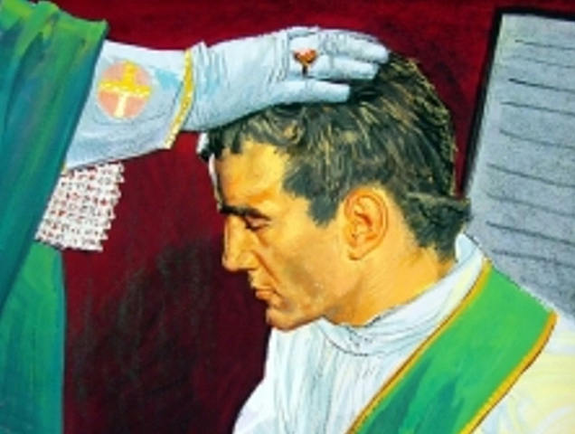 John Bosco is ordained to the Diaconate