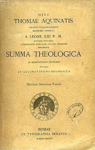 Summa Theologica