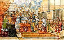 En 1561, Felipe ll transladó la capital de Toledo a Madrid porque el Norte se volvió seguro de nuevo.