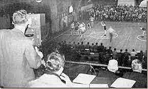 First televised basketball game