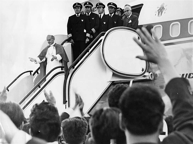 El Papa Pablo VI visitó Colombia