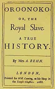 Aphra Behn's novel Oroonoko