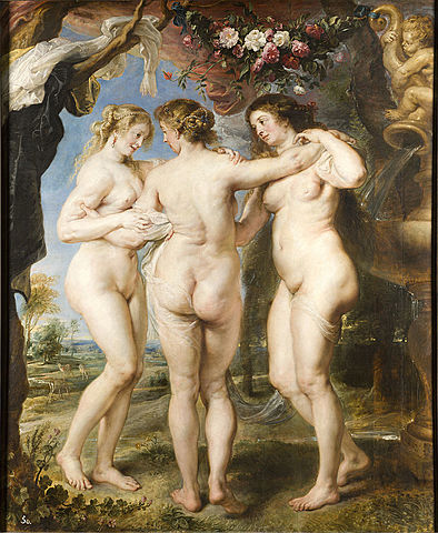 LAS TRES GRACIAS DE PETER PAUL RUBENS