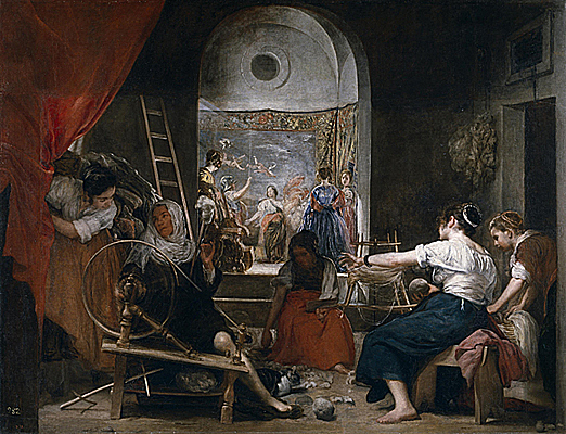 LA FÁBULA DE ARACNE O LAS HILANDERAS