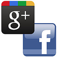 Facebook y Google plus