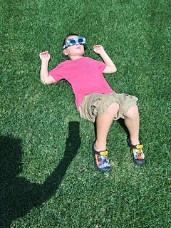 I saw the solar eclipse