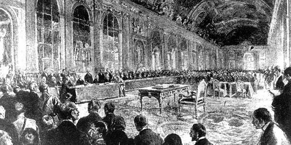 Annahme des Versailler Vertrags durch die Nationalversammlung